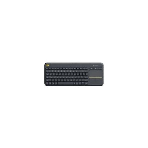Logitech Wireless Touch Keyboard K400 Plus - Tastatur - 2,4 GHz - Deutsch - Schwarz (920-007127) afbeelding 1