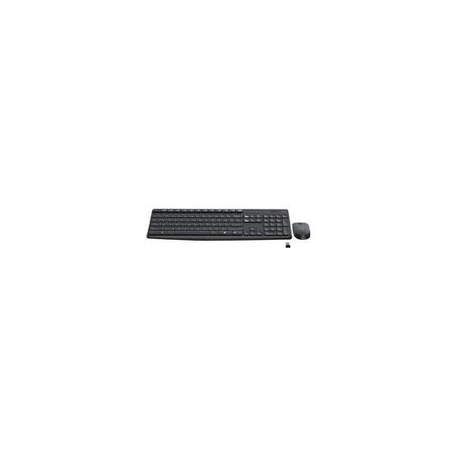 Logitech MK235 - Tastatur-und-Maus-Set - kabellos - 2.4 GHz - Französisch afbeelding 1