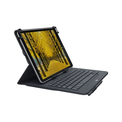 Logitech Universal Folio Schwarz Bluetooth QWERTY Italienisch (920-008335) afbeelding 1