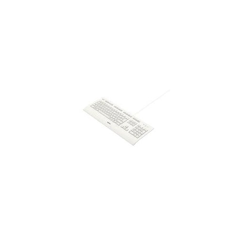 Logitech K280E Tastatur - Kabel Kabelgebunden - Weiß - USB Schnittstelle (Windows) (920-008319) afbeelding 1