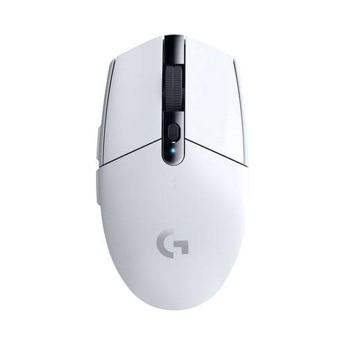 Logitech G G305 - Maus - optisch - 6 Tasten - kabellos - 2,4 GHz - kabelloser Empfänger (USB) - weiß (910-005292) afbeelding 1