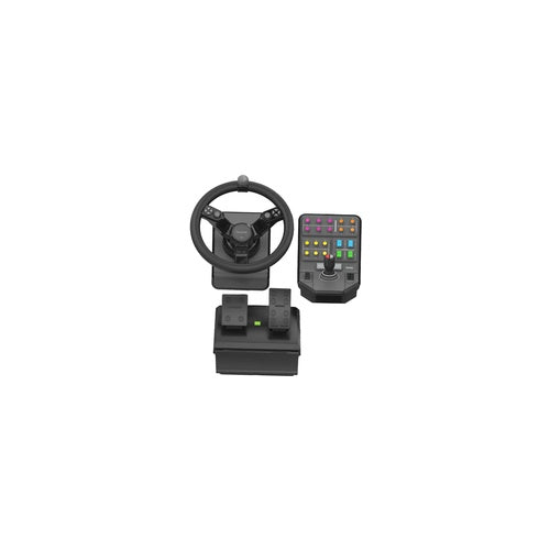 Logitech Heavy Equipment - G-Series - Bundle - Lenkrad- und Pedale-Set - kabelgebunden - für PC (945-000062) afbeelding 1