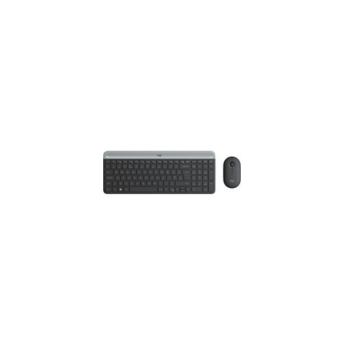 Logitech MK470 Tastatur RF Wireless QWERTZ Deutsch Graphit (920-009188) afbeelding 1