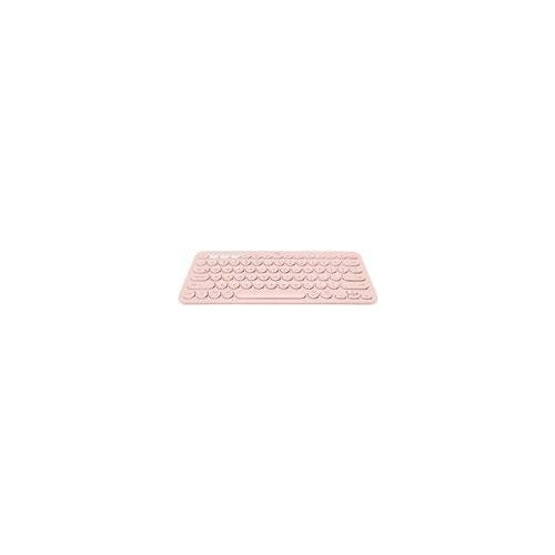 Logitech K380 Multi-Device Bluetooth Keyboard - Tastatur - kabellos - Bluetooth 3.0 - Deutsch - rosé (920-009583) afbeelding 1