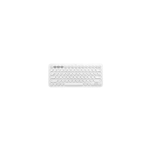 Logitech Multi-Device K380 - Tastatur - kabellos - Bluetooth 3.0 - Deutsch - Off-White afbeelding 1