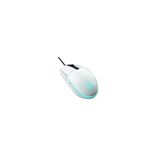 Logitech Gaming Mouse G203 LIGHTSYNC - Maus - optisch - 6 Tasten - kabelgebunden - USB - weiß (910-005797) afbeelding 1