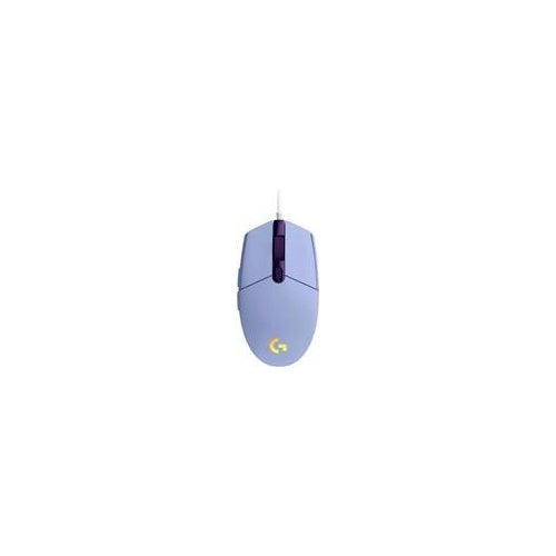 Logitech Gaming Mouse G102 LIGHTSYNC - Maus - Für Rechtshänder - optisch - 6 Tasten - kabelgebunden - USB - fliederfarben afbeelding 1