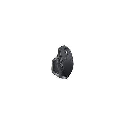 Logitech MX Master 2S - Maus - Laser - 7 Tasten - kabellos - 2,4 GHz, Bluetooth - USB Logitech Unifying Empfänger - Graphite - für Komplett Office Micro R9 (910-005966) afbeelding 1