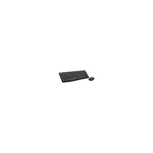 Logitech MK295 Silent - Tastatur-und-Maus-Set - kabellos - 2.4 GHz - Graphite - Ungarisches Layout afbeelding 2