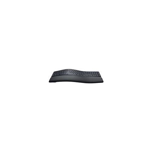 Logitech ERGO K860 - Tastatur - kabellos - 2.4 GHz, Bluetooth 5.0 - Schweiz afbeelding 1