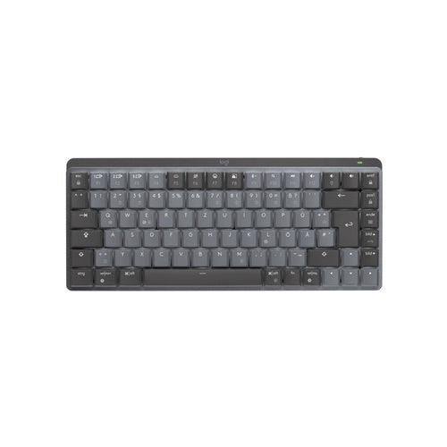 Logitech Master Series MX Mechanical Mini - Tastatur - hinterleuchtet - kabellos - Bluetooth LE - QWERTZ - Deutsch - Tastenschalter: Tactile Quiet - Graphite (920-010771) afbeelding 1