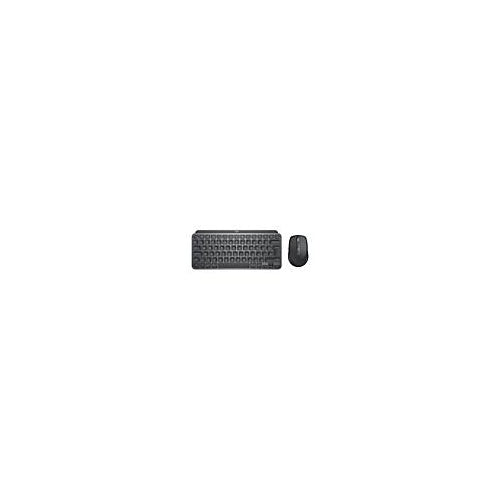 Logitech MX Keys Mini Combo for Business - Tastatur-und-Maus-Set - hinterleuchtet - kabellos - 2,4 GHz, Bluetooth LE - QWERTZ - Deutsch - Graphite (920-011054) afbeelding 2