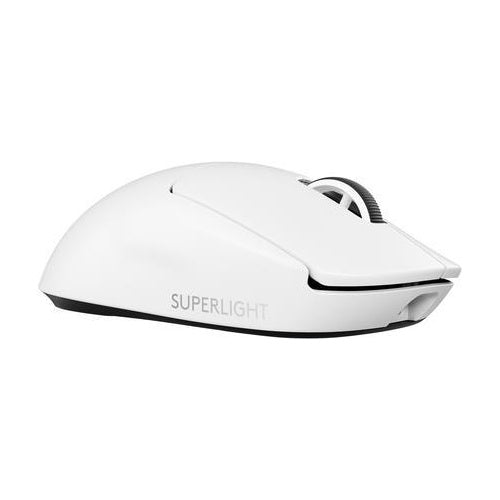 Logitech G PRO X SUPERLIGHT 2 - Maus - Gaming - optisch - 5 Tasten - kabellos - 2,4 GHz - USB Logitech LIGHTSPEED Empfänger - weiß (910-006639) afbeelding 1