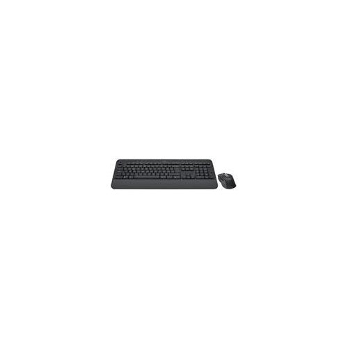 Logitech Signature MK650 for Business - Tastatur-und-Maus-Set - kabellos - 2.4 GHz, Bluetooth LE - QWERTY - GB - Graphite afbeelding 1