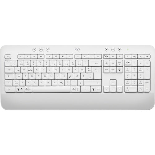 Logitech Signature - Tastatur - kabellos - Bluetooth 5,1 - QWERTY - Deutsch - Off-White (920-010967) afbeelding 1