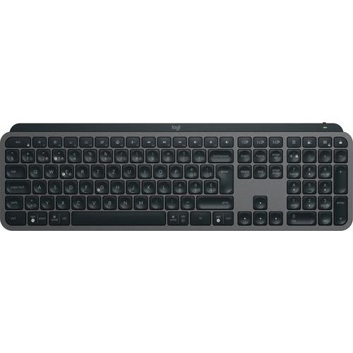 Logitech MX Keys S Tastatur RF Wireless + Bluetooth QWERTZ Schweiz Graphit (920-011571) afbeelding 1