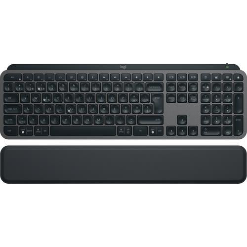 Logitech MX Keys S Tastatur RF Wireless + Bluetooth QWERTZ Schweiz Graphit (920-011573) afbeelding 1