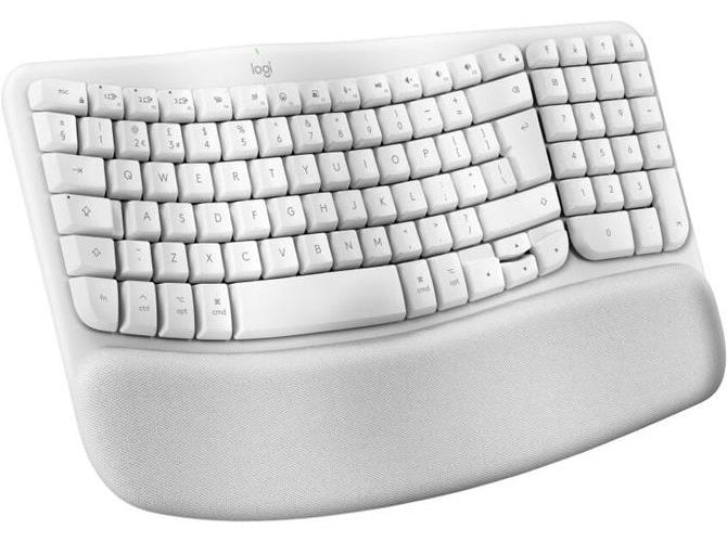 Logitech Ergo Series Wave Keys for Mac - Tastatur - kabellos - QWERTY (920-012404) afbeelding 1