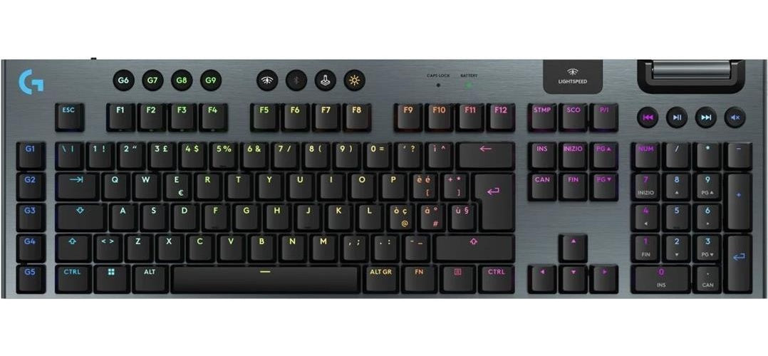 Logitech G G915 X - Tastatur - LIGHTSPEED - Hintergrundbeleuchtung (920-012679) afbeelding 1