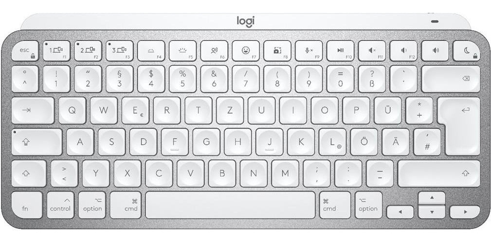 Logitech MXKeysMini For Mac WRLS IllumKB SPACE (920-012645) afbeelding 1