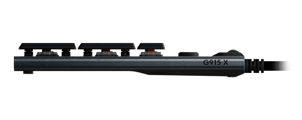 Logitech G G915 X - Tastatur - Hintergrundbeleuchtung - USB - QWERTY - US International - Tastenschalter: GL Tactile - Schwarz (920-012942) afbeelding 6