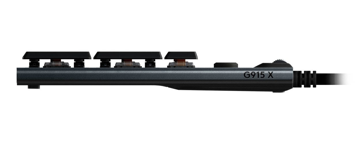 Logitech G G915 X - Tastatur - Hintergrundbeleuchtung - USB - QWERTY - US International - Tastenschalter: GL Tactile - Schwarz (920-012942) afbeelding 6