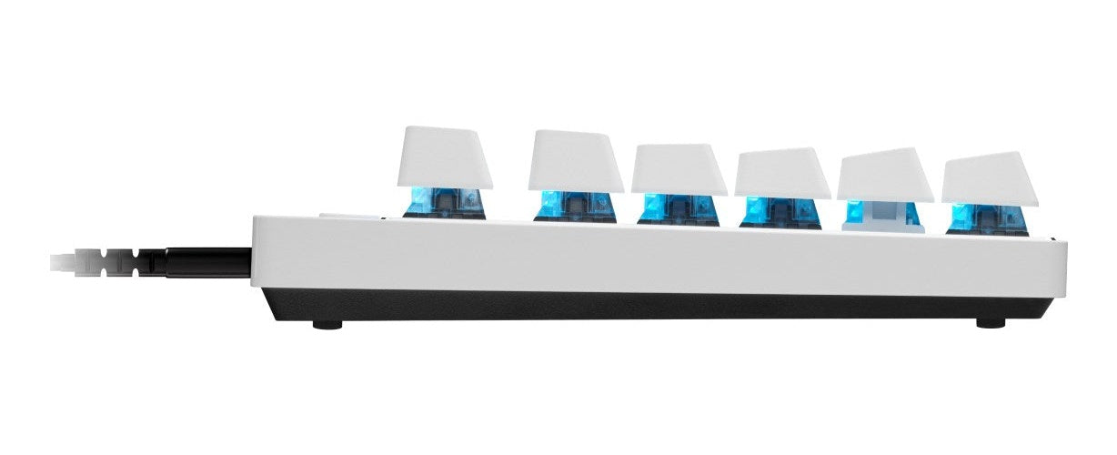 Logitech G PRO X RAPID - Tastatur - TKL - Hintergrundbeleuchtung - USB - QWERTY - US International - Tastenschalter: Linear - weiß (920-013242) afbeelding 5