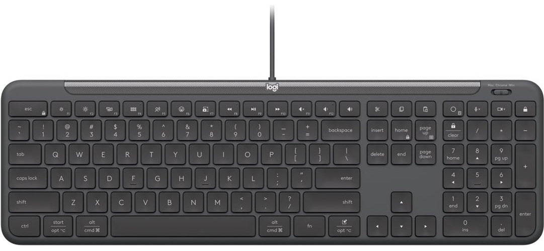 LOGITECH WIRED KB K620 FOR BUSINESS GRAPHITE - US INTL-INTNL-973 (920-013333) afbeelding 1