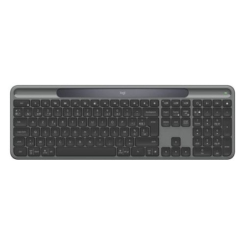 Logitech Signature Slim Solar+ K980 Kabellose Solar-Tastatur AZERTY Belgisch Graphit afbeelding 1