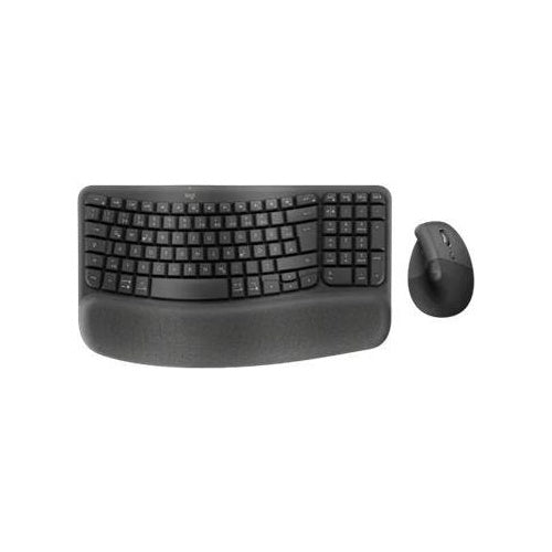 Logitech Wave Keys and Lift Combo GRAPHITE - DEU - CENTRAL-419 (920-013631) afbeelding 1