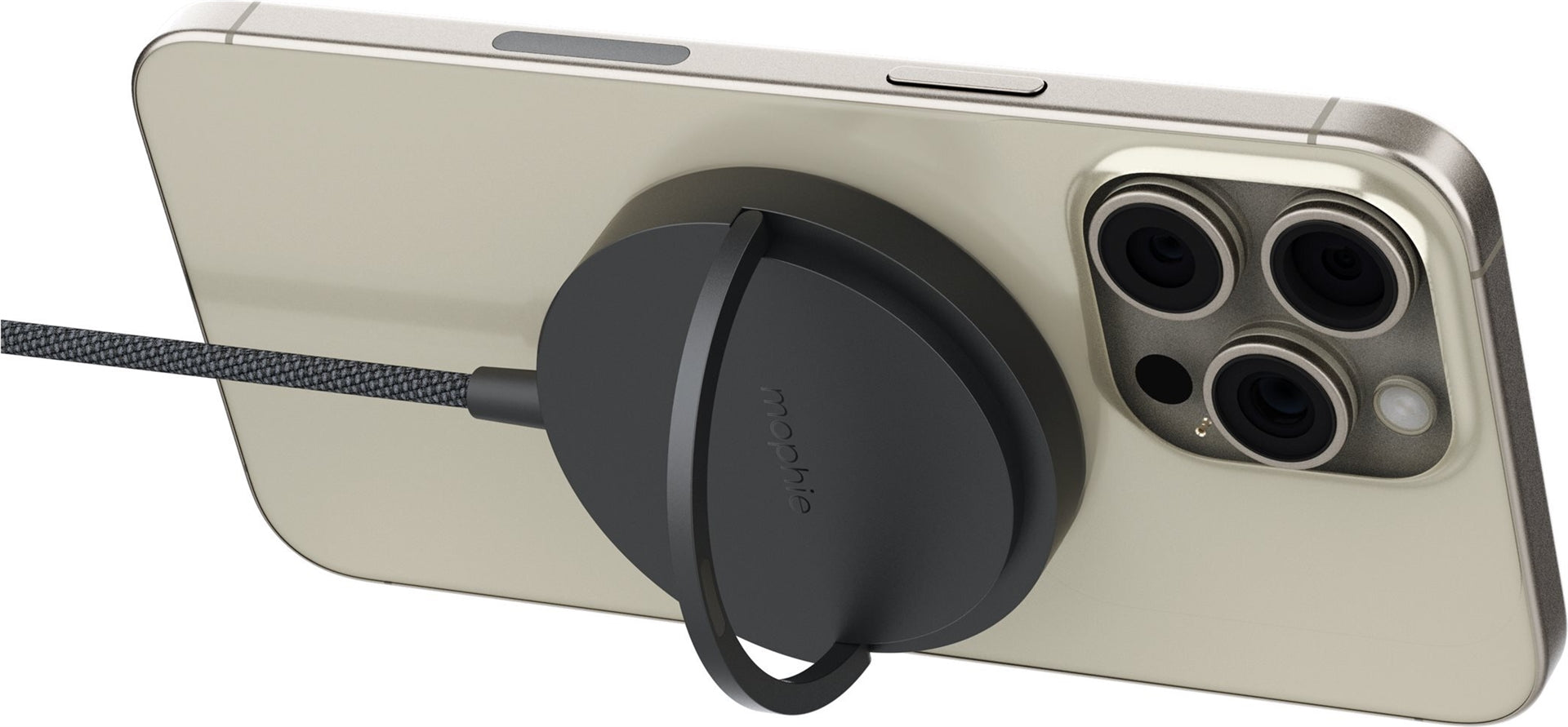 mophie Inductive Charging Mat - 15W Fast Wireless Charger with Kickstand