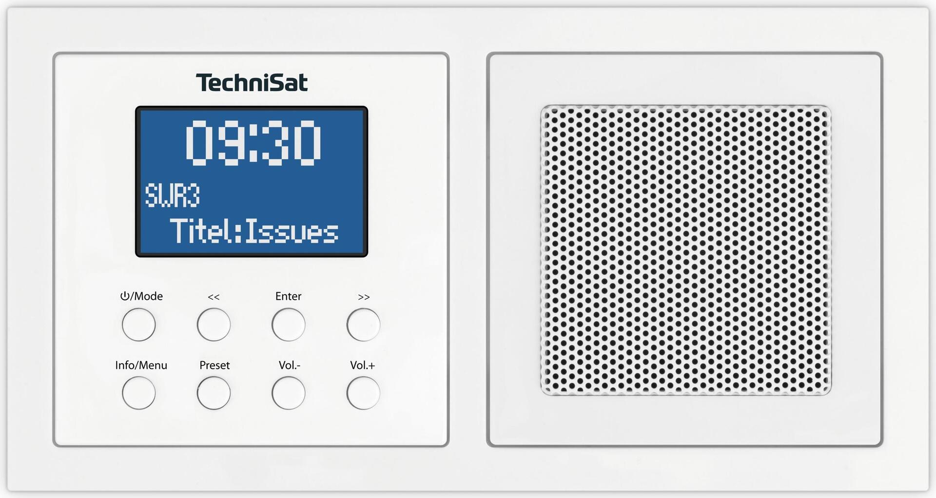 TechniSat DigitRadio Up 1 Analog & Digital Radio White