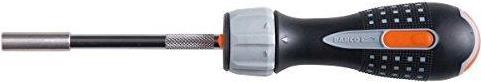 Bahco Ratchet Screwdriver - 1/4in Drive - with Magnetic Bit Holder - 808050 L