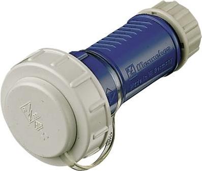 Mennekes Kupplung Schuko 16A 230V DWD blau 10833