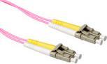 ACT 35 m LSZH Multimode 50/125 OM4 Fiber Patch Cable - Duplex - LC Connectors