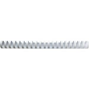 GBC CombBind Plastic Binding Comb 22 mm 21 Rings A4 195 Sheets White 100 pcs for CombBind C110, C210, C250PRO (4028612)