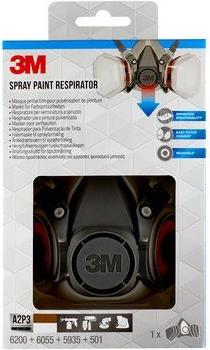 3 M 6002PRO Reusable Respirator FFP3 Half Mask - 6002PRO