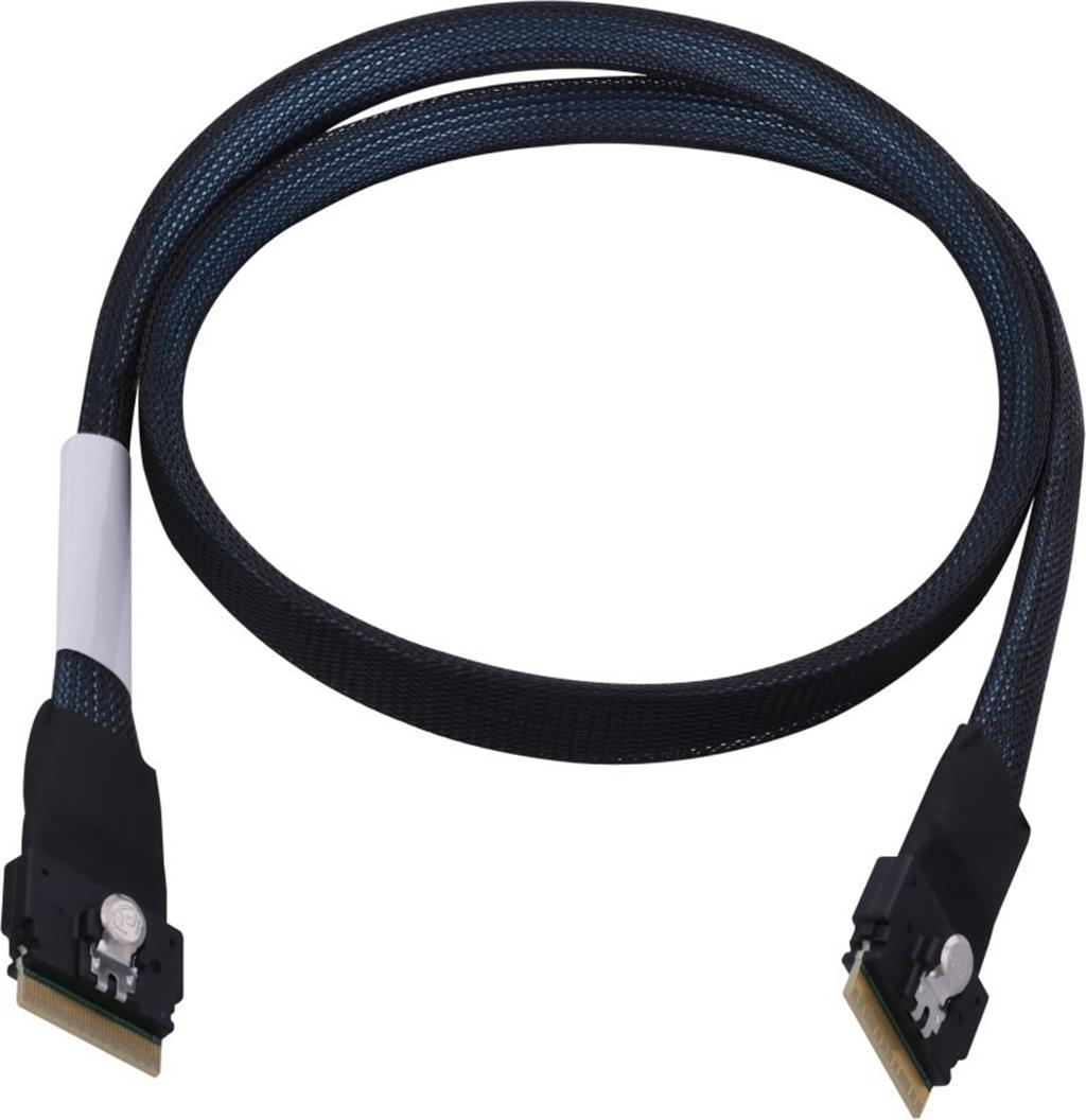 Microchip Adaptec Internal SAS Cable - 1x8 Slim SAS (SFF-8654) to 1x8 Slim SAS (SFF-8654) - 80 cm