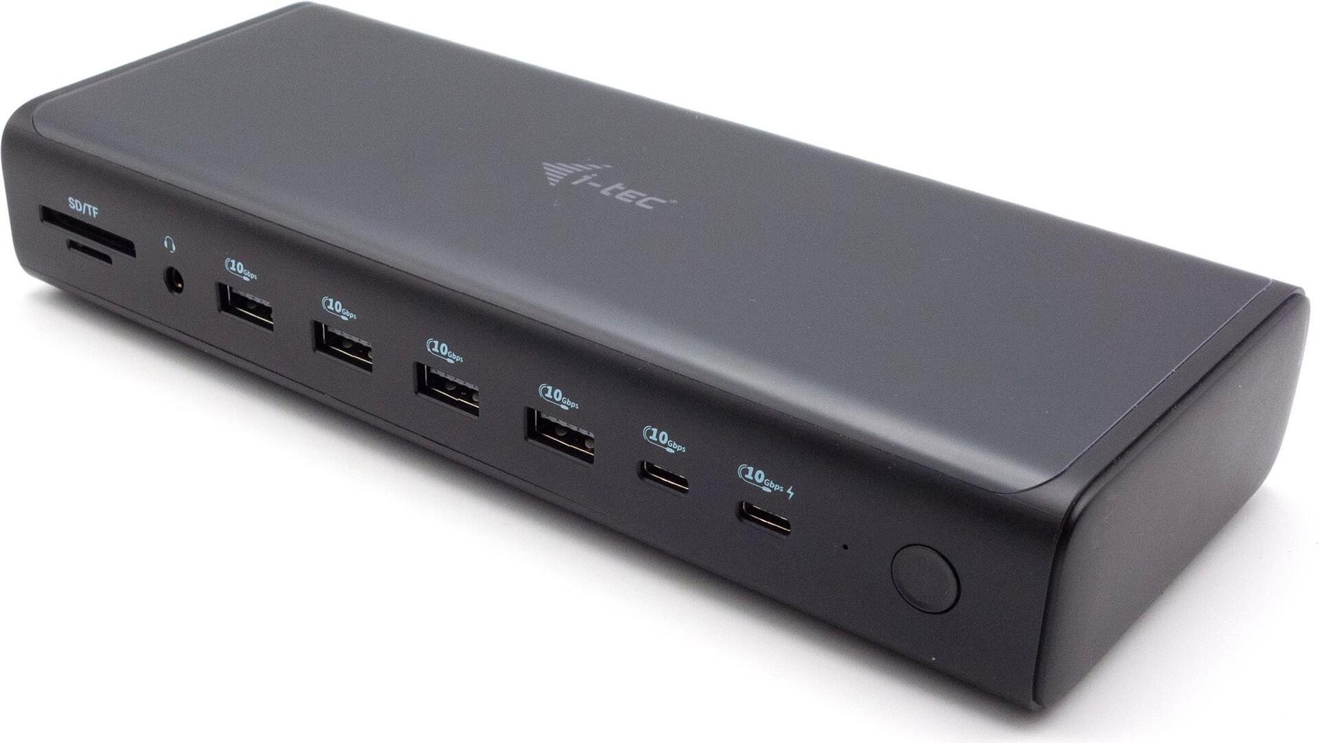 i-Tec Docking Station - USB-C/ USB4/ Thunderbolt 3/ Thunderbolt 4 - 240 Watt - Europe (CA6MONITORDOCKPD)