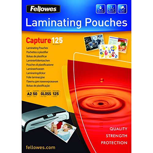 Fellowes Laminating Pouches - 50 x Glossy - A2 (420 x 594 mm) (53093)