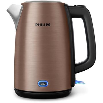Philips Viva Collection HD9355/92 Electric Kettle 2 L 1500W Black Copper