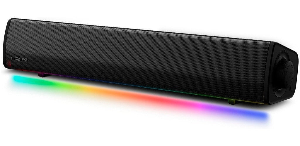 Creative Sound Blaster GS3 - Soundbar - für PC - kabellos - Bluetooth - USB - 12 Watt (Gesamt) - Schwarz (51MF8465AA000) afbeelding 2