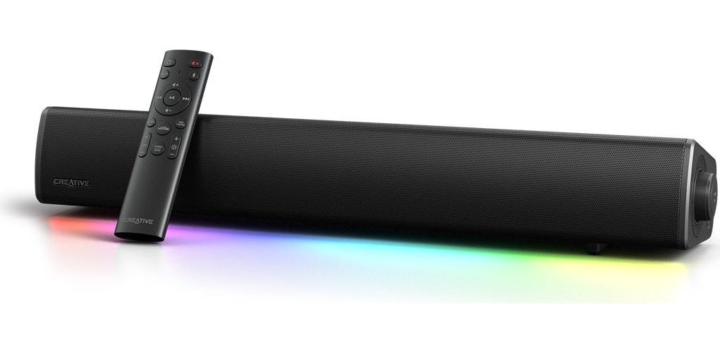 Creative Sound Blaster GS5 - Soundbar - für PC - kabellos - Bluetooth - USB - 30 Watt (Gesamt) - Schwarz (51MF8470AA000) afbeelding 1
