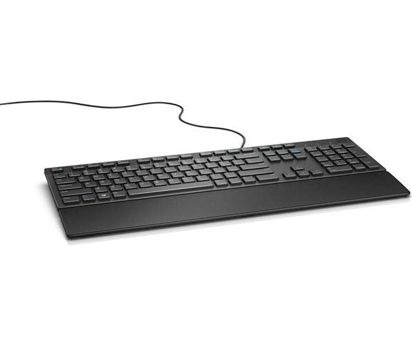 Dell KB216 - Tastatur - USB - UK Layout - Schwarz - für Inspiron 17 5759, 3459, Precision Mobile Workstation 3510, 5510, 7510, 7710, Vostro 3905 (580-ADGV) - 5397063704422 - image 1
