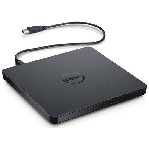 Dell Slim DW316 - Laufwerk - DVD+/-RW (+/-R DL) / DVD-RAM - 8x/8x/5x - USB2.0 - extern - für Inspiron 14 54XX, 15 55XX, 17 5758, OptiPlex 3020, 9020, Vostro 15 3558, XPS 13 (784-BBBI) afbeelding 1