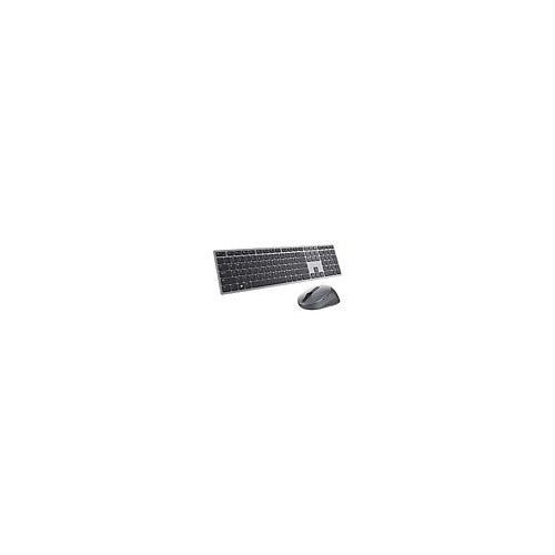Dell Premier Multi-Device KM7321W - Tastatur-und-Maus-Set - kabellos - 2.4 GHz, Bluetooth 5.0 - QWERTZ - Deutsch - Titan Gray afbeelding 2