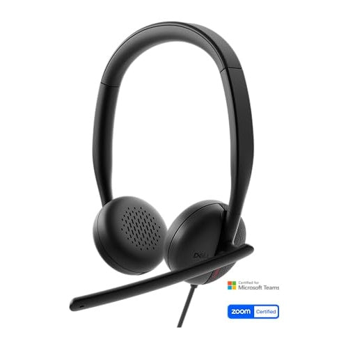 Dell Wired Headset WH3024 - Headset - On-Ear - kabelgebunden - USB-C - Zertifiziert für Microsoft Teams, Zoom Certified (WH3024-DWW) afbeelding 3
