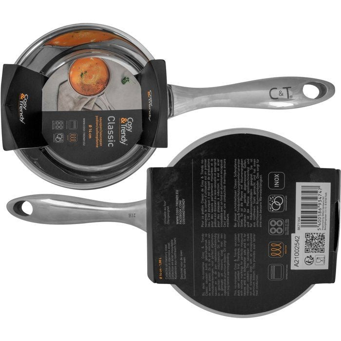 Casserole - COSY & TRENDY - CLASSIC - Acier inoxydable - Ø14 cm - 1,08 L - Tous feux dont induction afbeelding 4