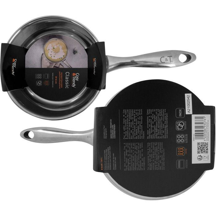 Casserole - COSY & TRENDY - CLASSIC - Acier inoxydable - Ø16 cm - 1,61 L - Tous feux dont induction afbeelding 4