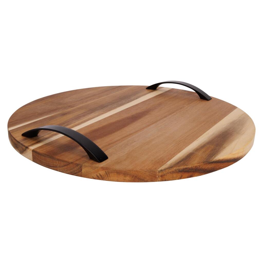 Acacia Wood Serving Board 35 cm + Handles